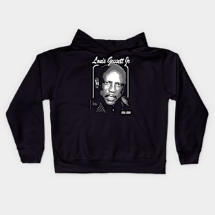 Louis Gossett Jr vintge design Kids Hoodie